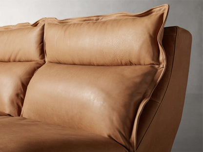 Rowland Leather Six-Piece Motion Sectional