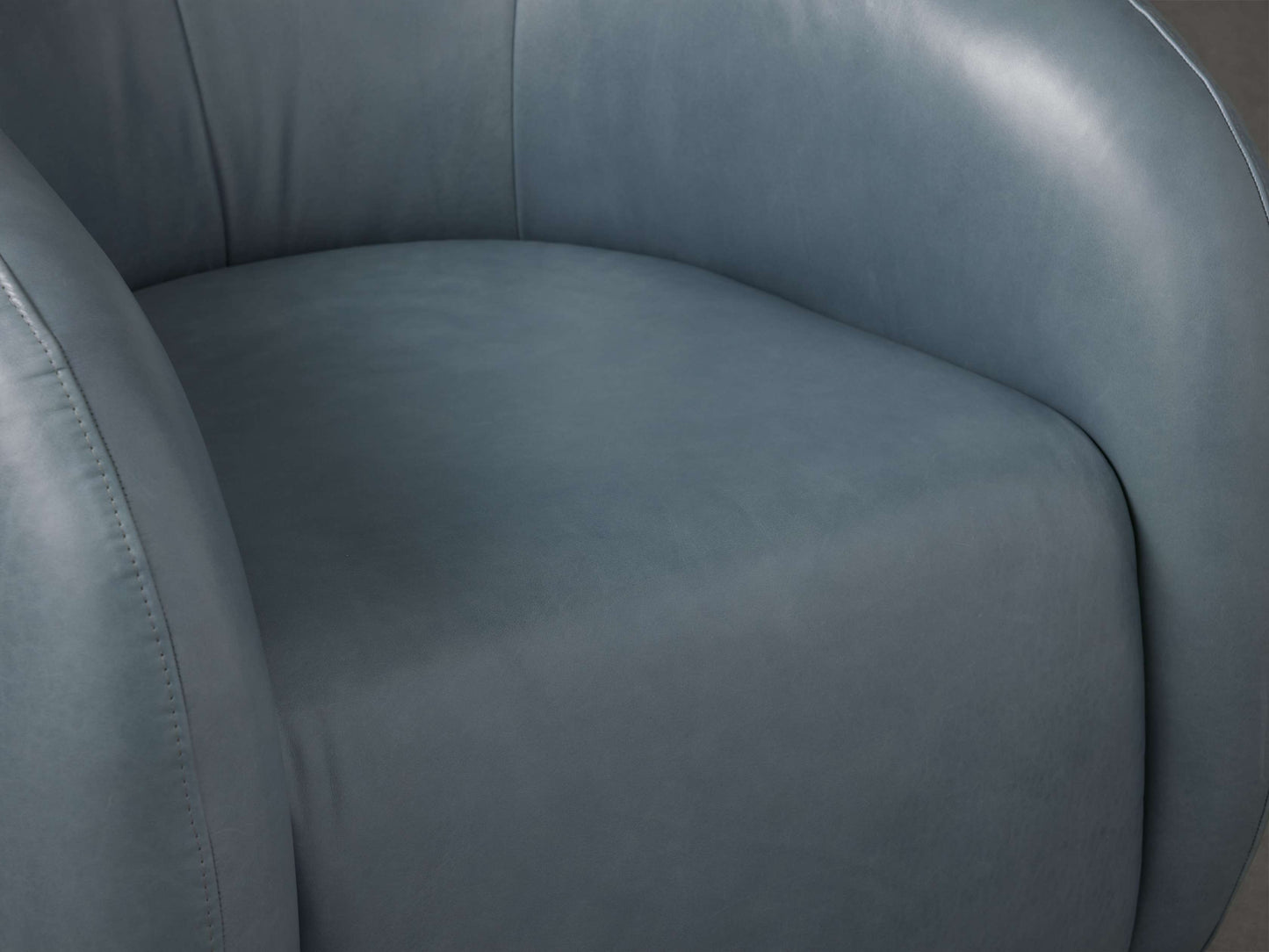Fresno Leather Swivel Chair
