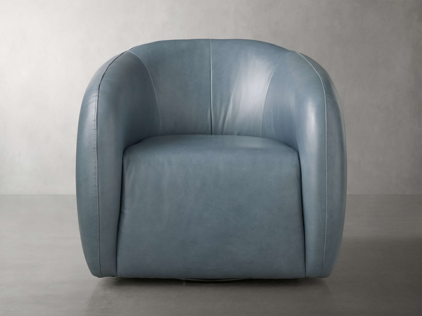 Fresno Leather Swivel Chair