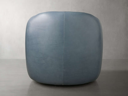 Fresno Leather Swivel Chair