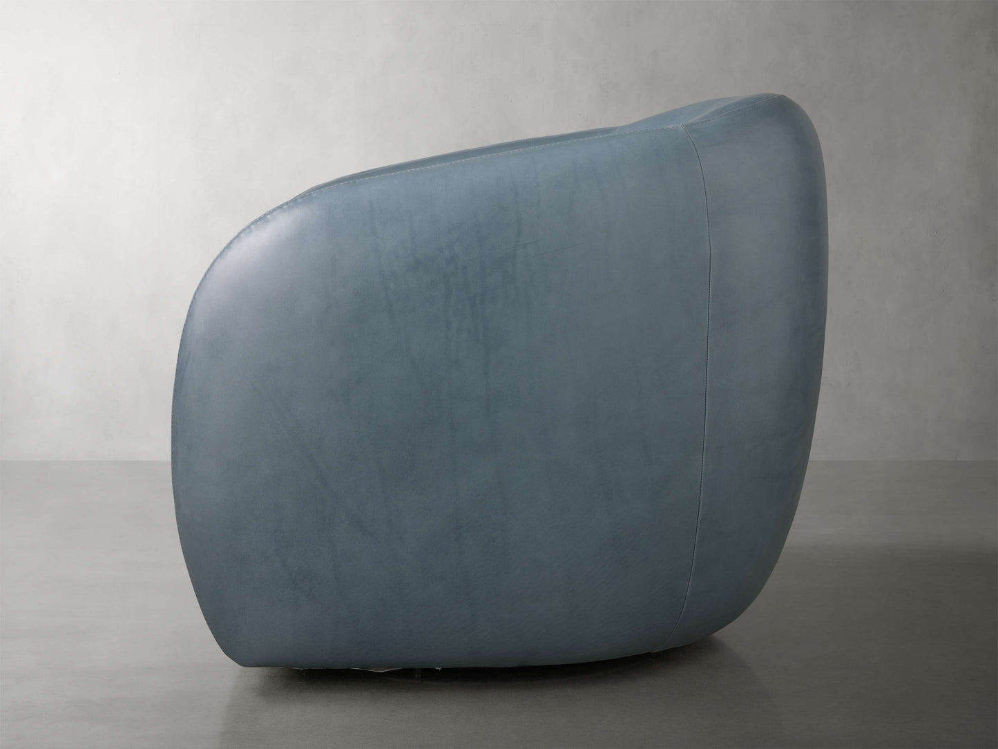 Fresno Leather Swivel Chair