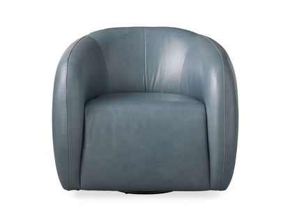 Fresno Leather Swivel Chair