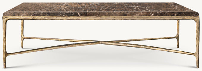 Thaddeus Marble Square Coffee Table