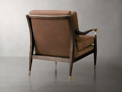 Fisher Nubuck Leather Chair
