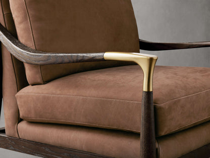 Fisher Nubuck Leather Chair