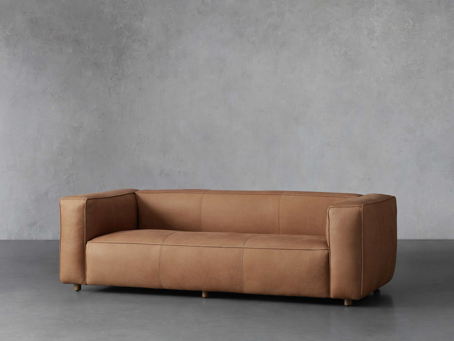 Madrone Leather Sofa