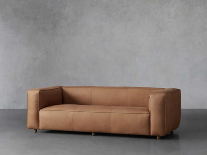 Madrone Leather Sofa