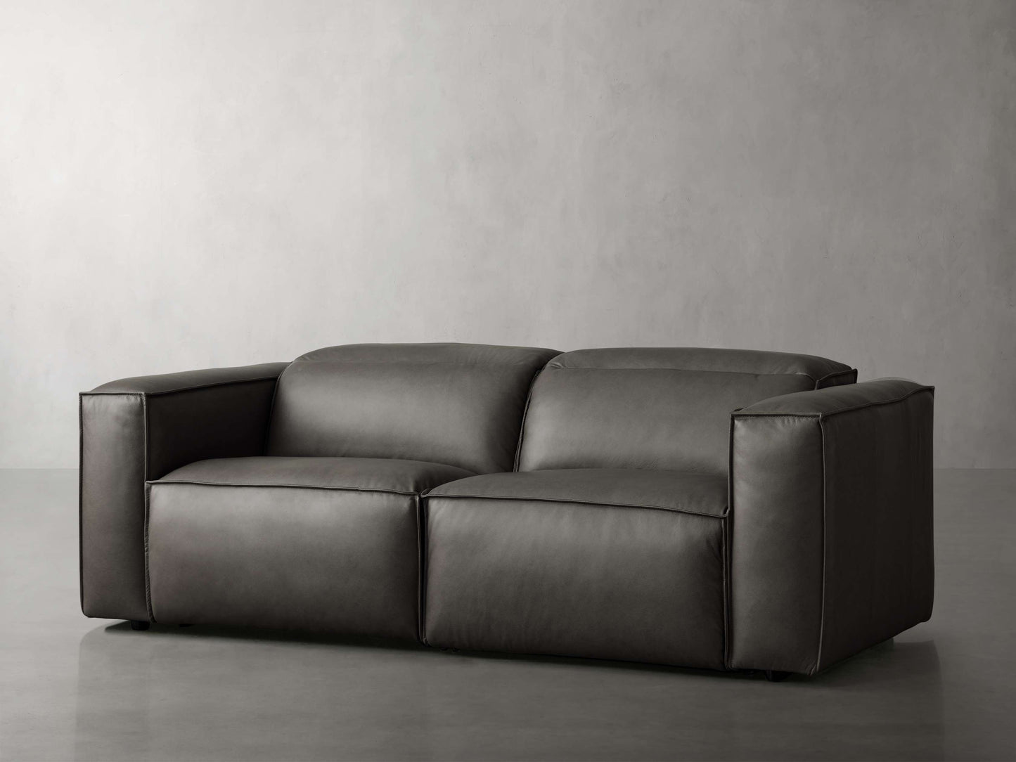 Coburn Leather Two-Piece Motion Sofa