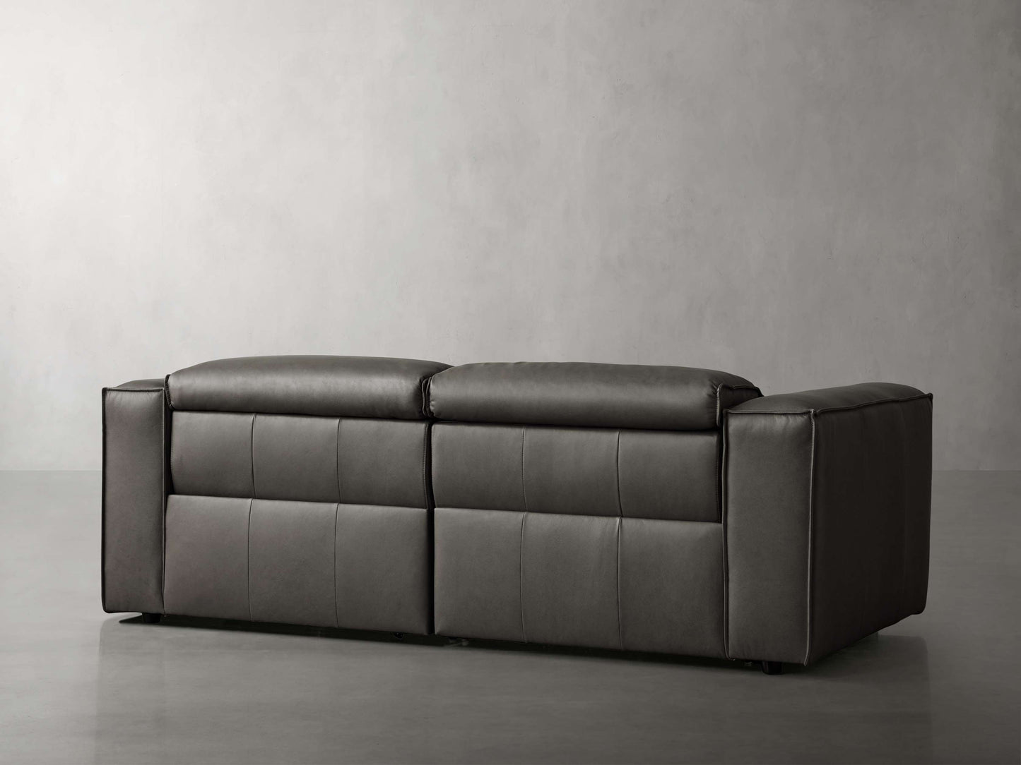 Coburn Leather Two-Piece Motion Sofa