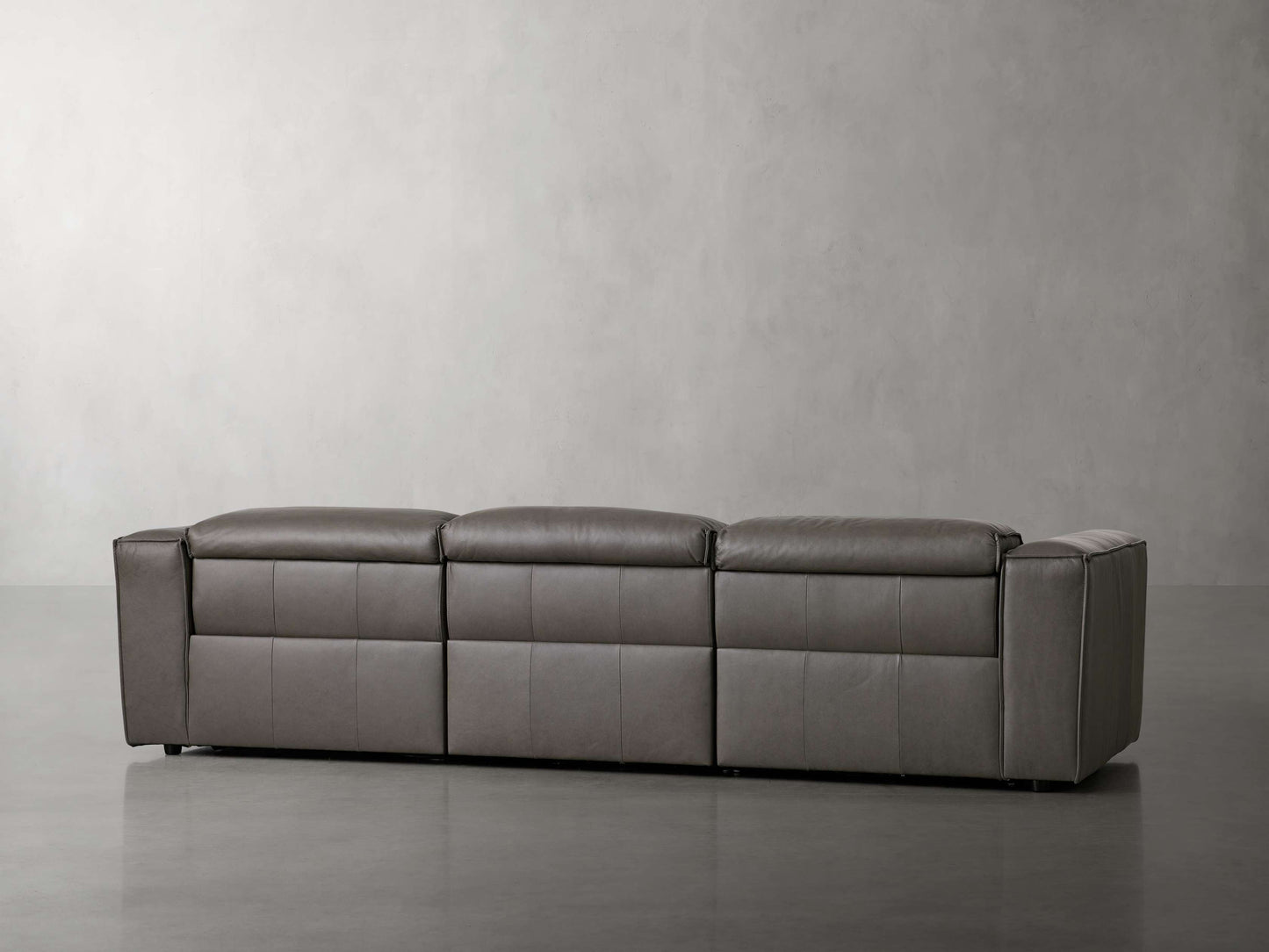 Coburn Leather Three-Piece Motion Sofa