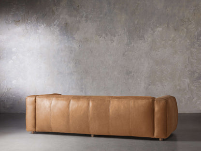Madrone Leather Sofa
