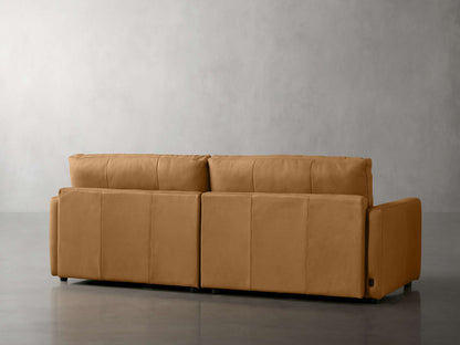 Kaz Leather Motion Sofa