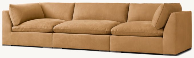 Costera Modular Leather 3-Piece Sofa