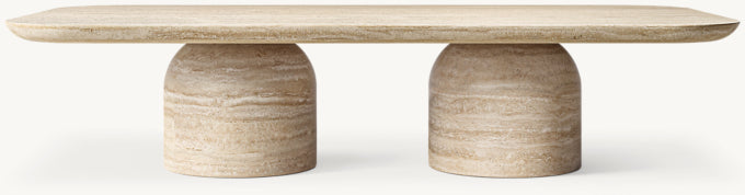 Cupola Carved Coffee Table