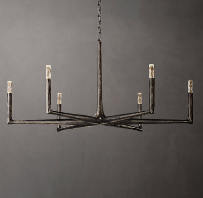 Thaddeus Round Chandelier 48"