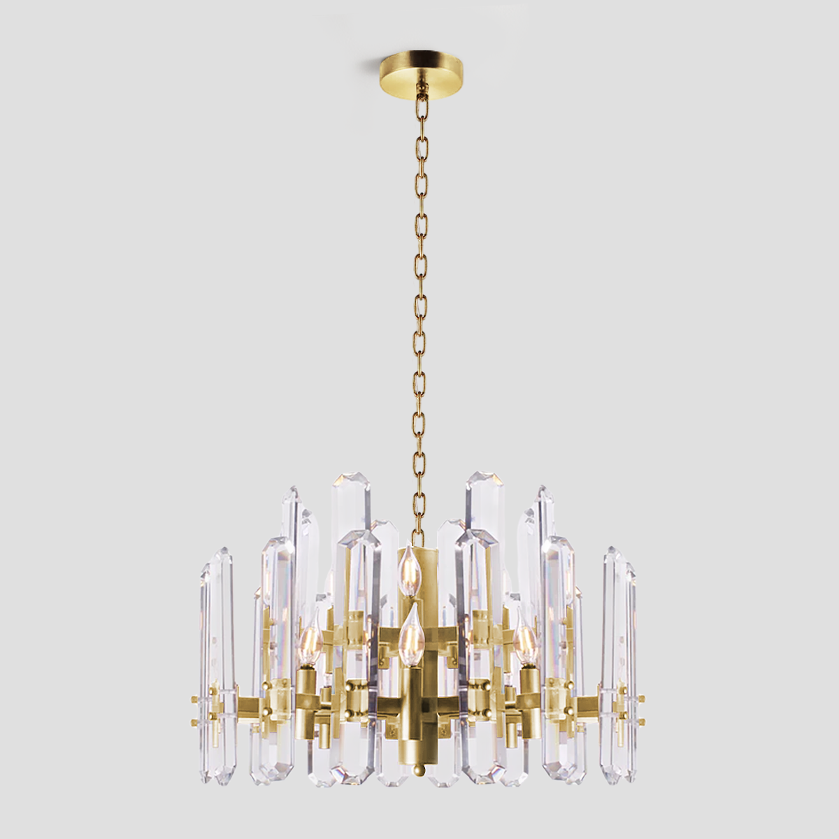 Bronte Crystal Round Chandelier