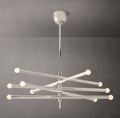 Rousseau 10-Light Mobile Orb Chandelier