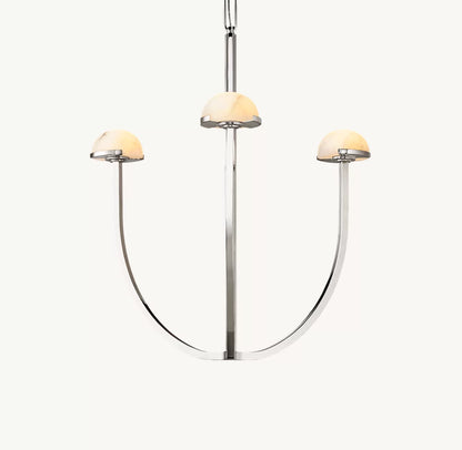 Pedra Round Chandelier 24"