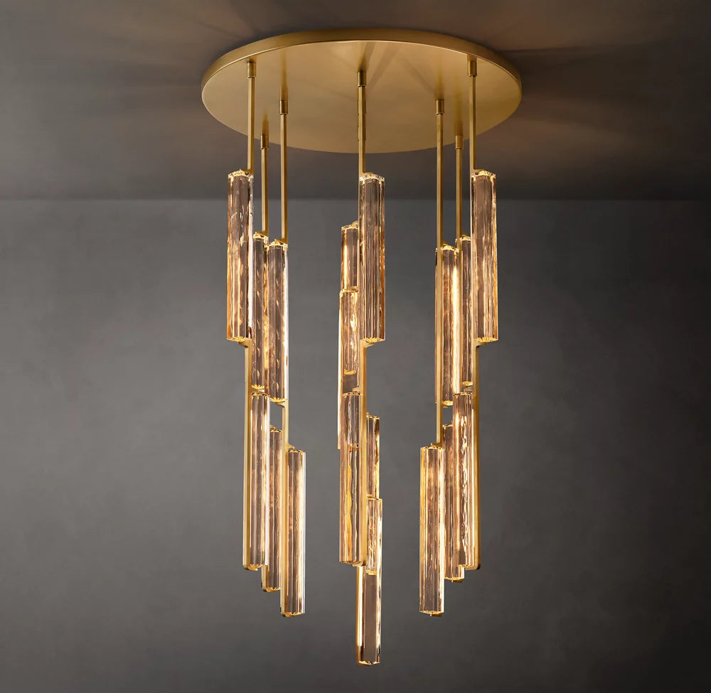 Audubon Crystal Round Chandelier 40"