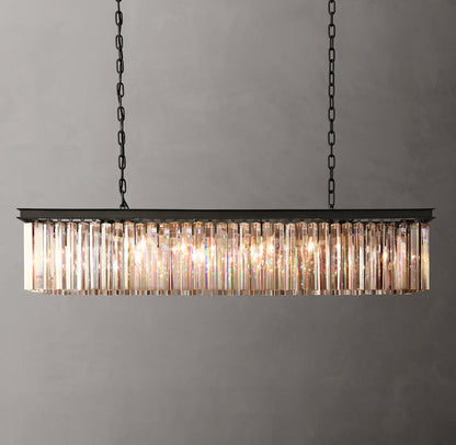 Rhys Rectangular Chandelier 49"