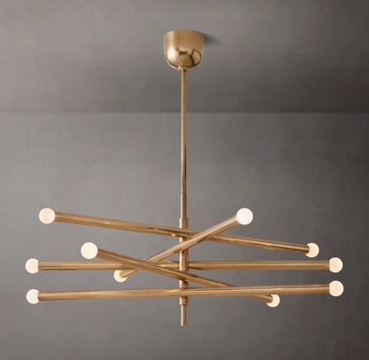 Rousseau 10-Light Mobile Orb Chandelier