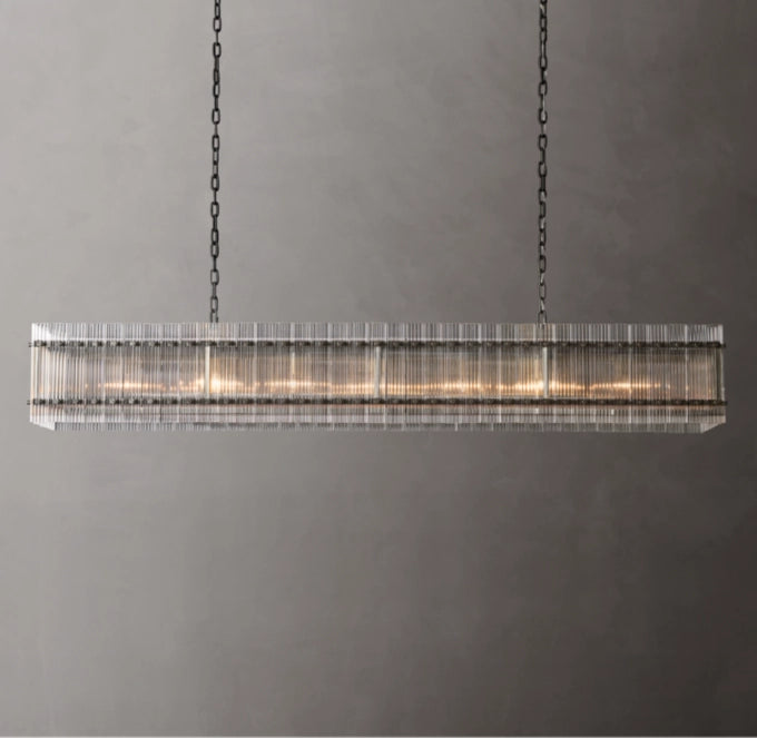 San Marco Rectangular Chandelier 72"