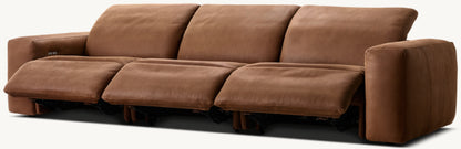 Blake Recliner Modular Leather 3-Piece Sofa
