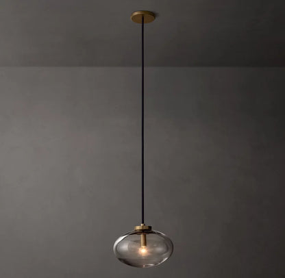 Cabrette Clear Glass Pendant