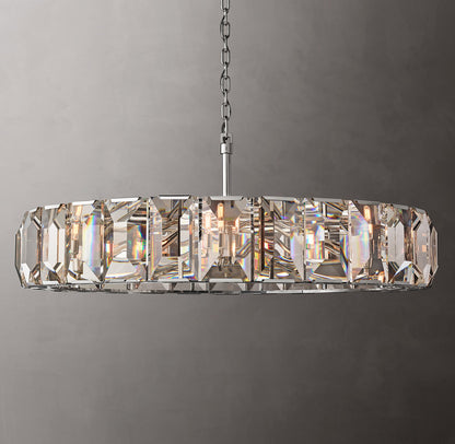 Harlow Crystal Round Chandelier 60"