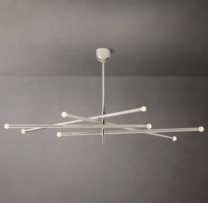 Rousseau 8-Light Mobile Orb Chandelier