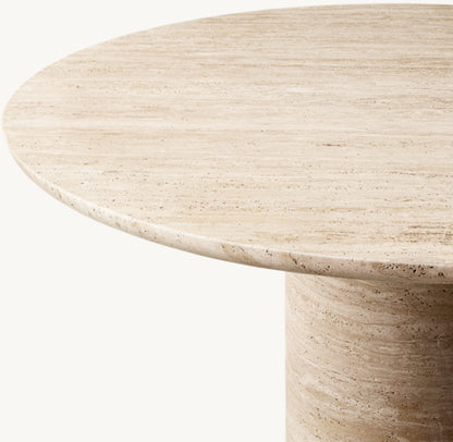 Cupola Carved Round Dining Table