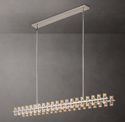 Arcachon LED Rectangular Chandelier 72"