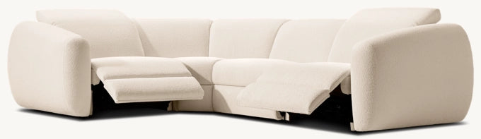 Monceau Recliner Modular 4-Piece L-Sectional