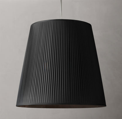 Reed Pleated Barrel Pendant