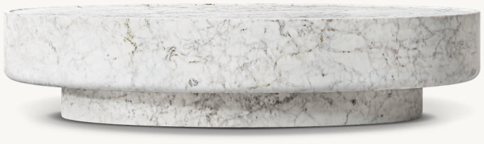 Vitolo Carved Oval Coffee Table