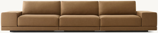 Cortona Modular Full Cushion Back Wide-Arm Back 3-Piece Sofa