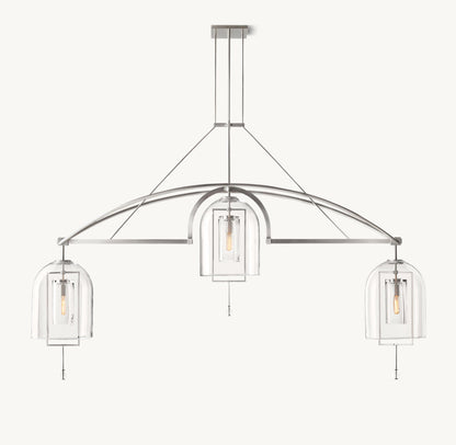 Fulcrum Grand Linear Chandelier