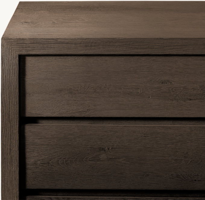 Drifted Reclaimed Oak 6-Drawer Dresser