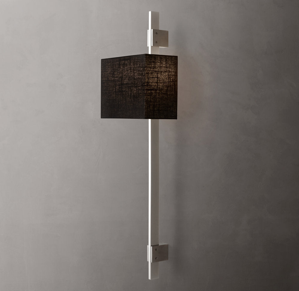 Vela Rectangular Bar Sconce - Rectangular Shade