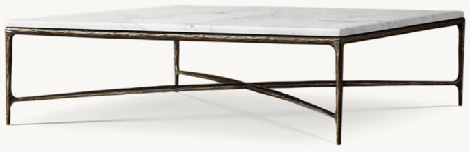 Thaddeus Marble Square Coffee Table