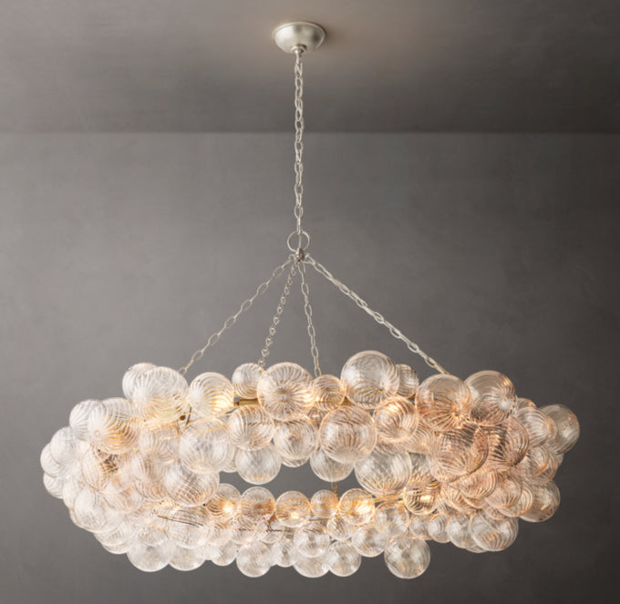 Talia Ring Chandelier 54"