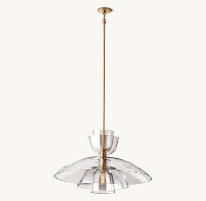 Blom Clear Glass Cloche Grand Pendant