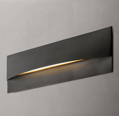 Taza Horizontal Rectangular Sconce