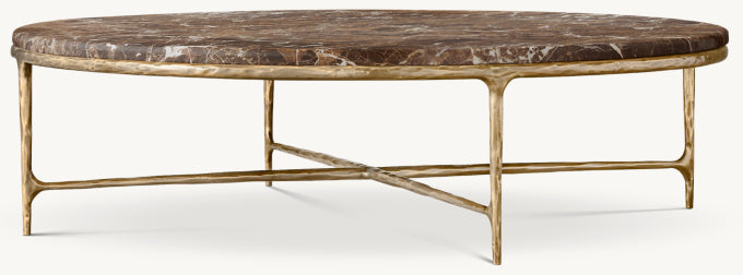 Thaddeus Marble Round Coffee Table