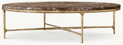 Thaddeus Marble Round Coffee Table