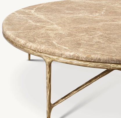 Thaddeus Marble Round Coffee Table
