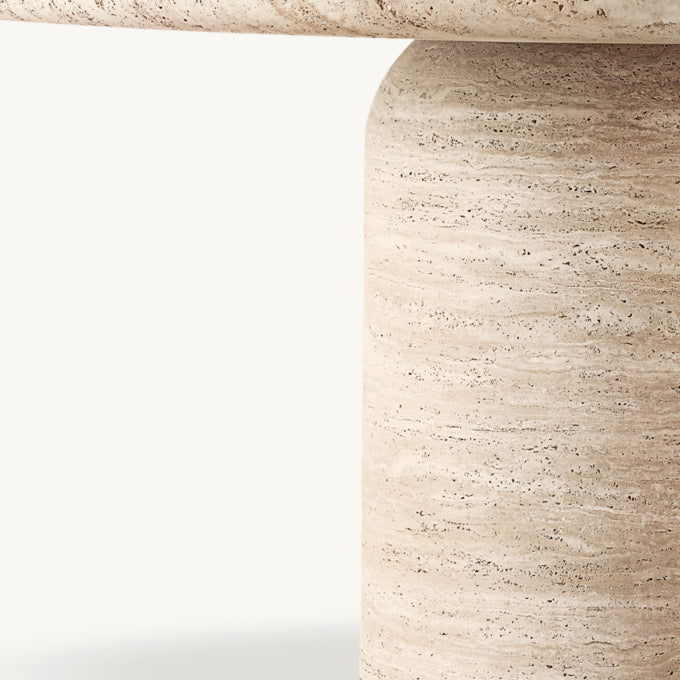 Cupola Carved Round Dining Table