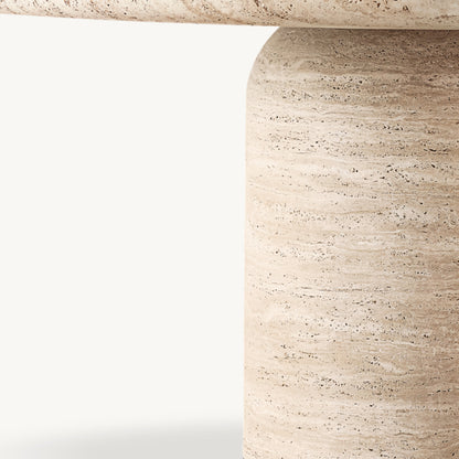 Cupola Carved Round Dining Table