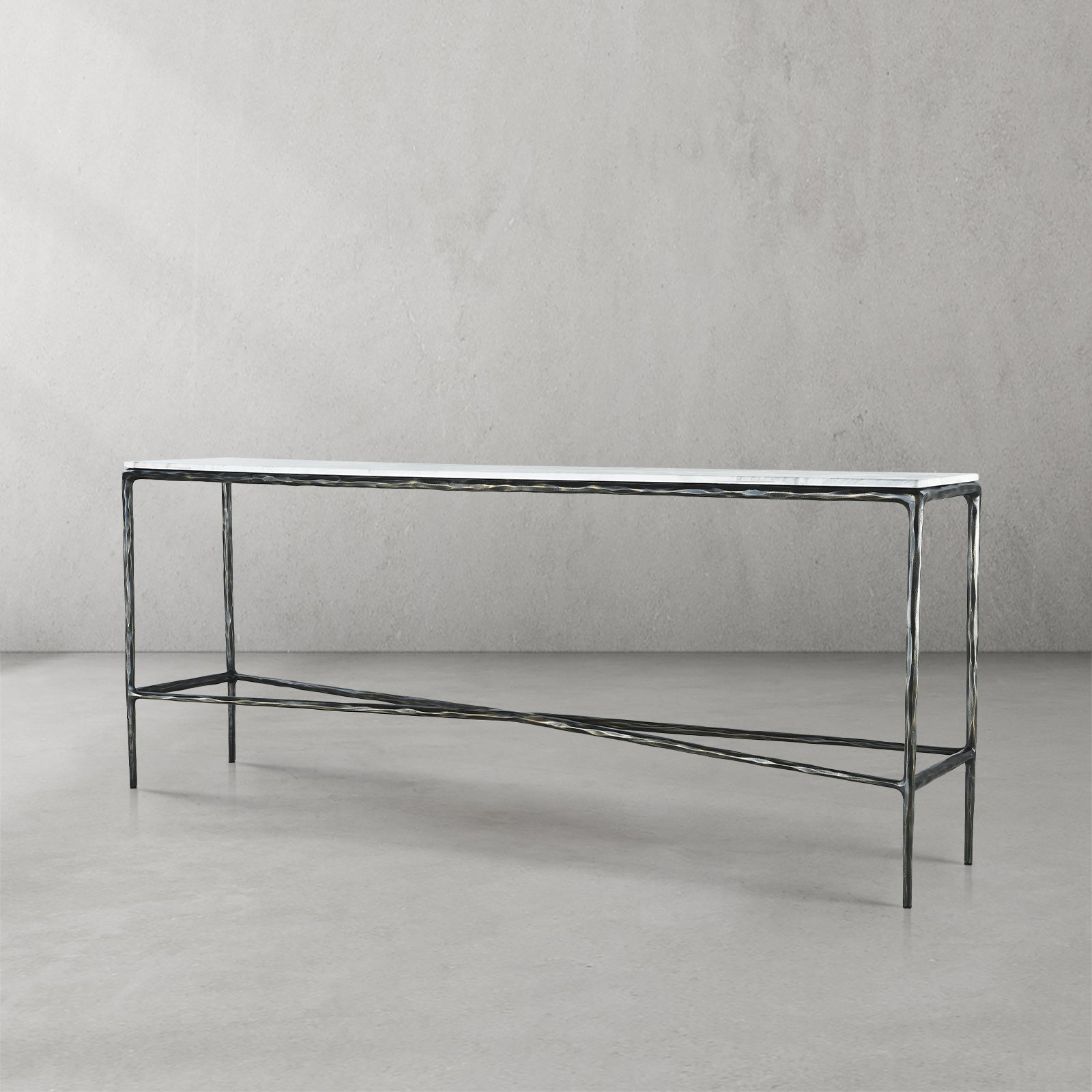 Thaddeus Marble Console Table 60"/72"W
