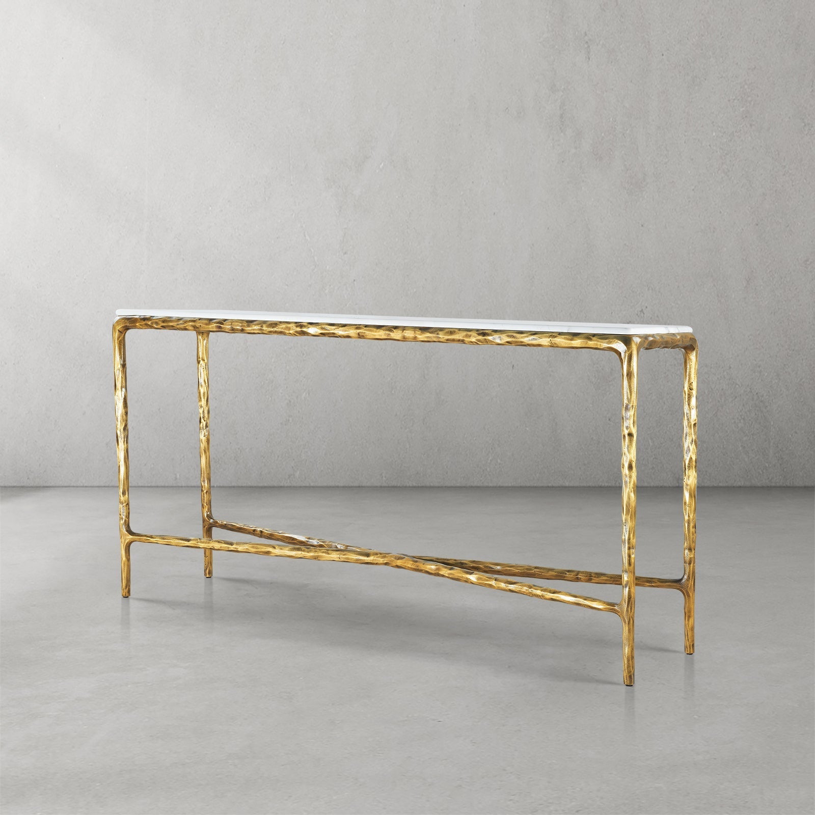 Thaddeus Marble Console Table 60"/72"W